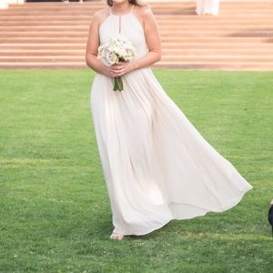 Champagne Bridesmaid Dress